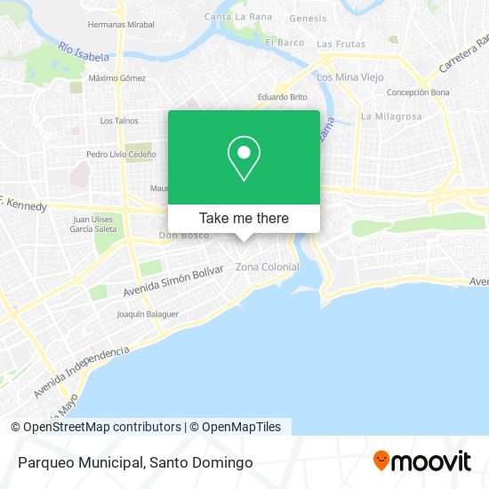 Parqueo Municipal map