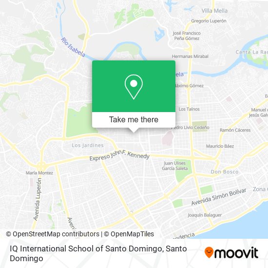IQ International School of Santo Domingo map