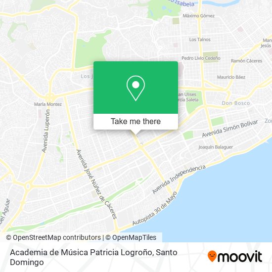 Academia de Música Patricia Logroño map