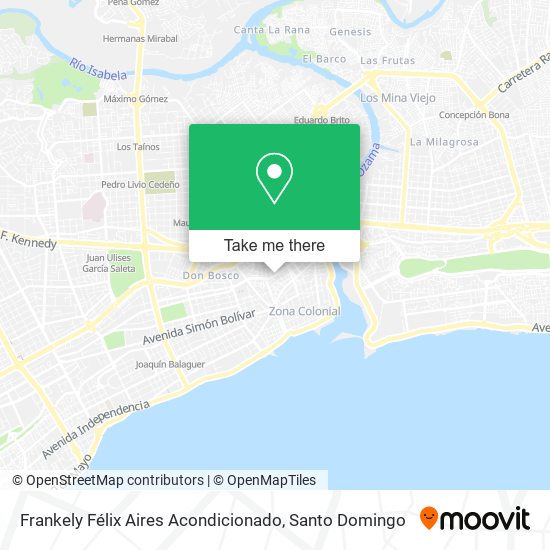 Frankely Félix Aires Acondicionado map