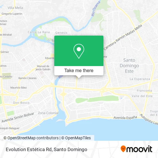 Mapa de Evolution Estética Rd