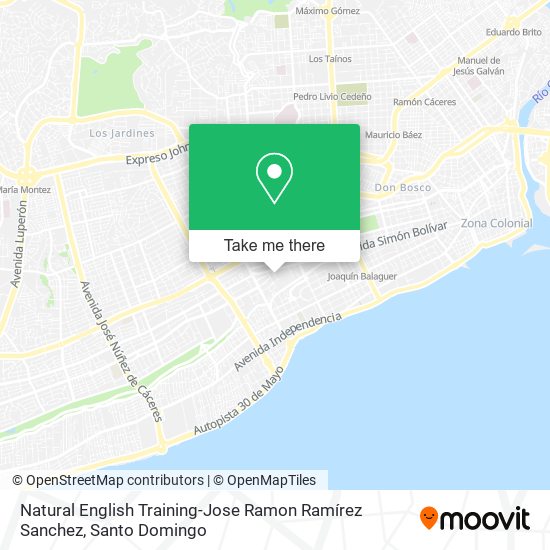 Natural English Training-Jose Ramon Ramírez Sanchez map