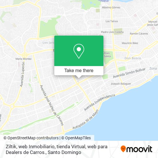 Ziltik, web Inmobiliario, tienda Virtual, web para Dealers de Carros. map