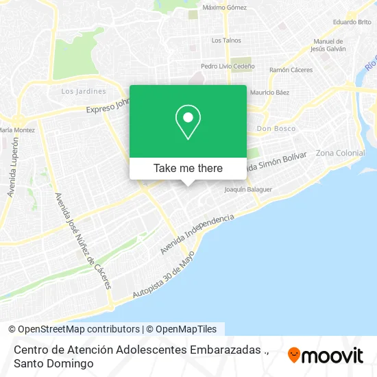 Centro de Atención Adolescentes Embarazadas . map