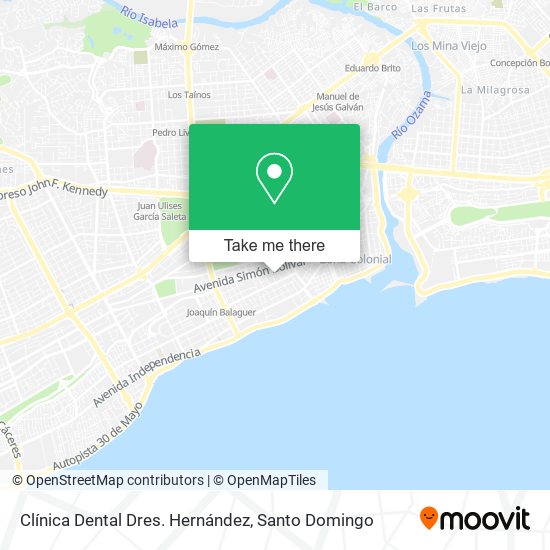 Clínica Dental Dres. Hernández map