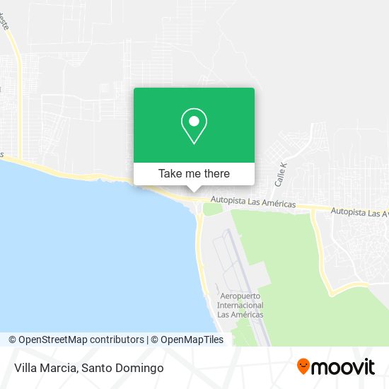 Villa Marcia map