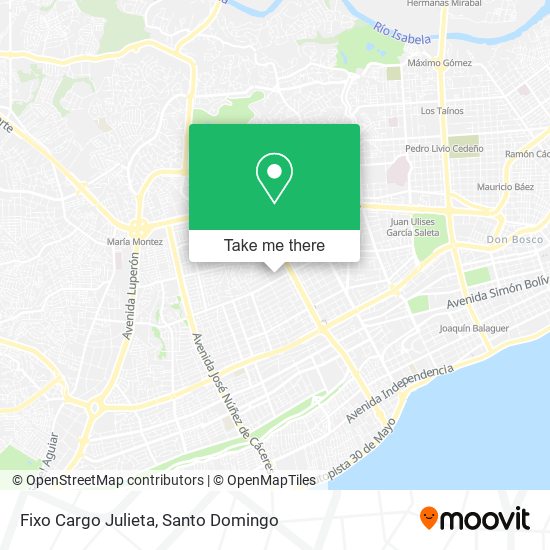 Fixo Cargo Julieta map