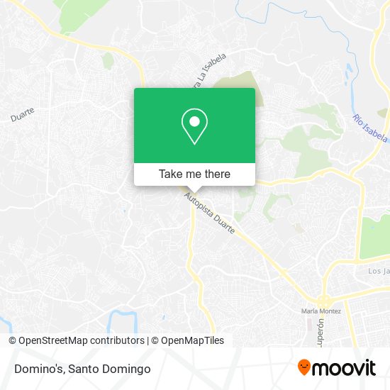 Mapa de Domino's