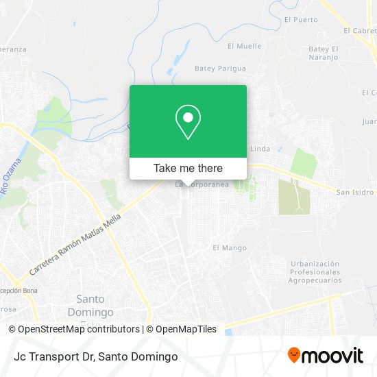 Jc Transport Dr map