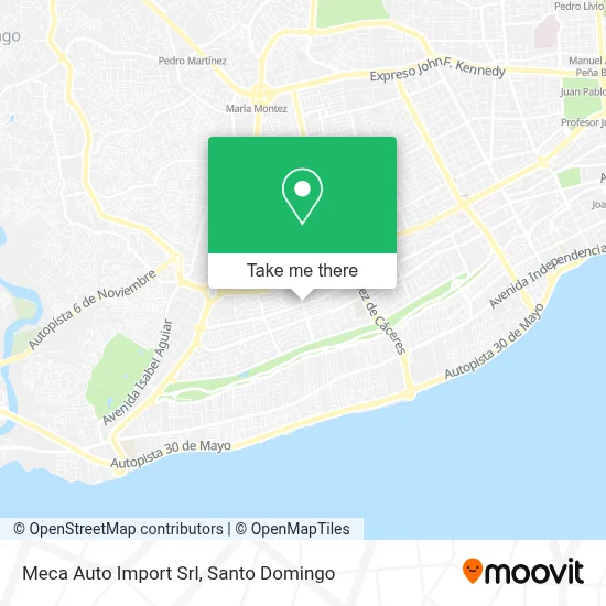Meca Auto Import Srl map