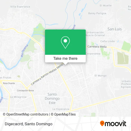 Digecacrd map