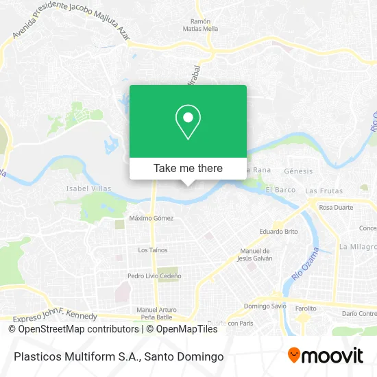 Plasticos Multiform S.A. map