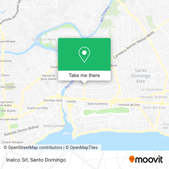 Inalco Srl map