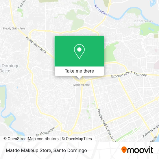 Matde Makeup Store map