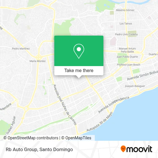 Rb Auto Group map