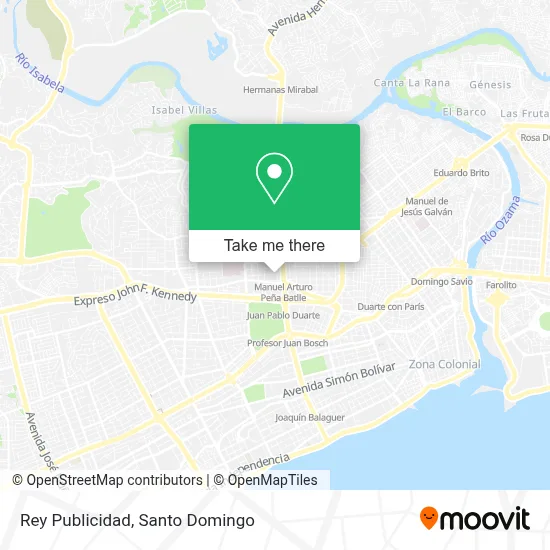 Rey Publicidad map