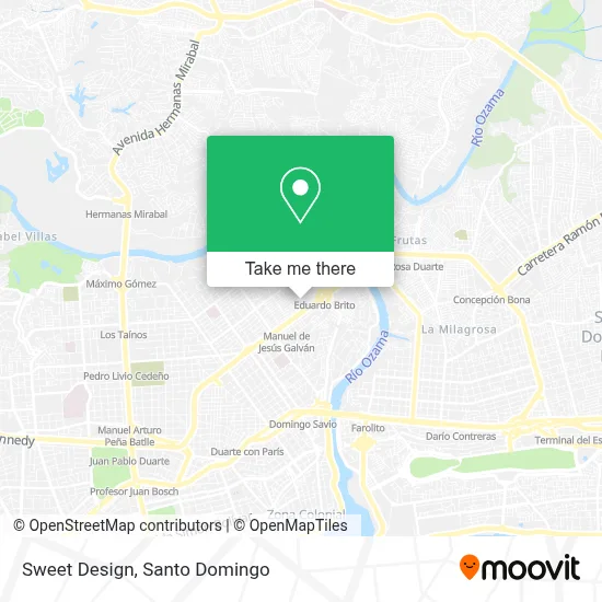 Sweet Design map