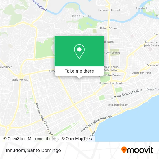 Inhudom map