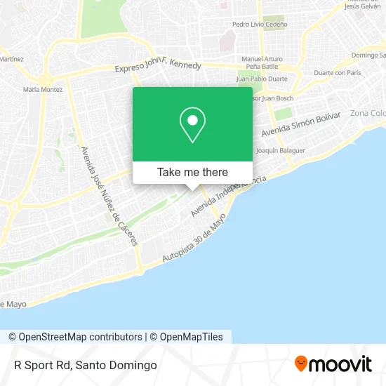 R Sport Rd map