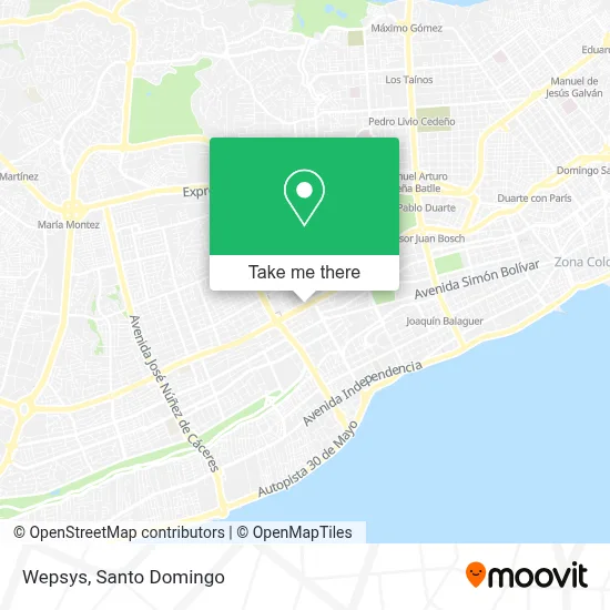 Wepsys map