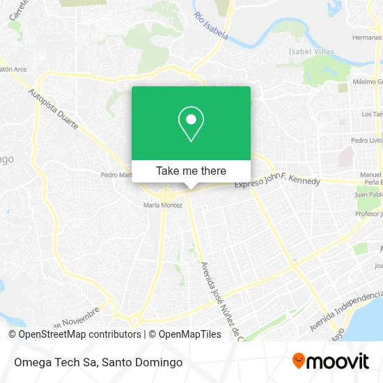 Omega Tech Sa map