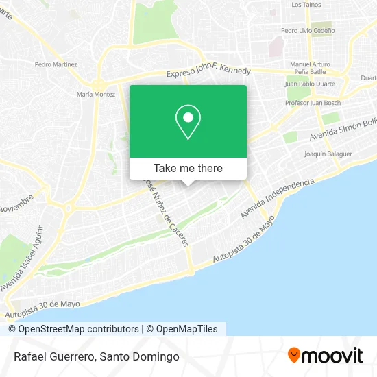 Rafael Guerrero map