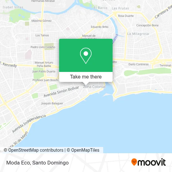 Moda Eco map