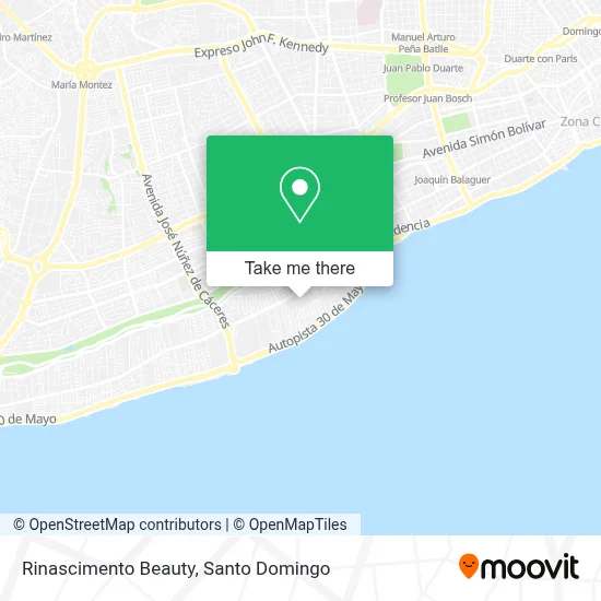 Rinascimento Beauty map