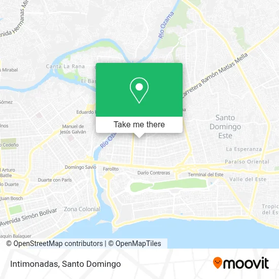 Intimonadas map