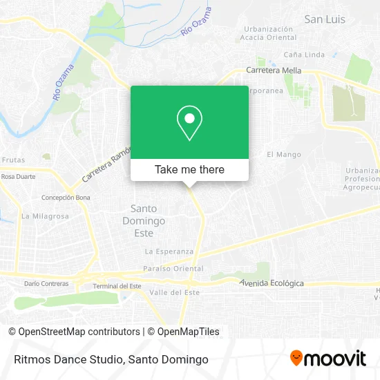 Ritmos Dance Studio map