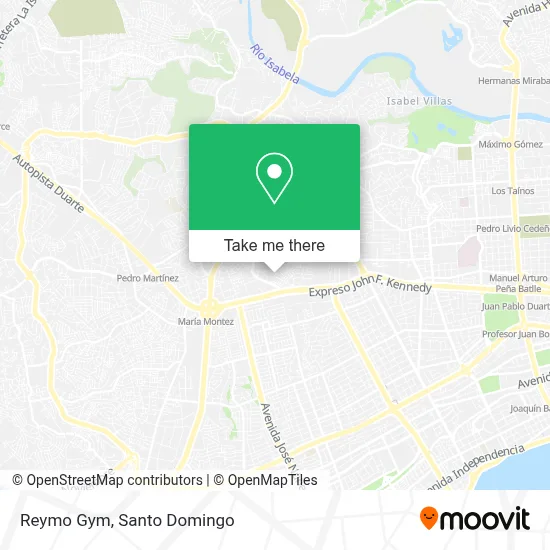 Reymo Gym map