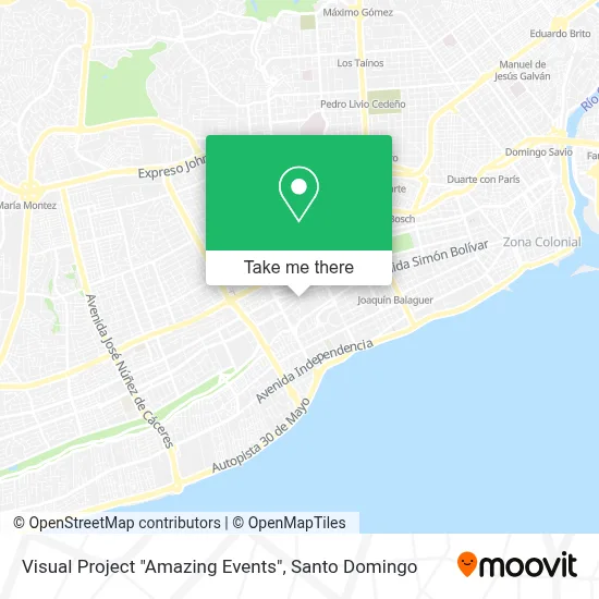 Visual Project "Amazing Events" map