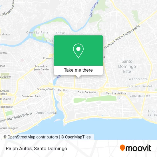 Ralph Autos map