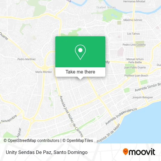Unity Sendas De Paz map