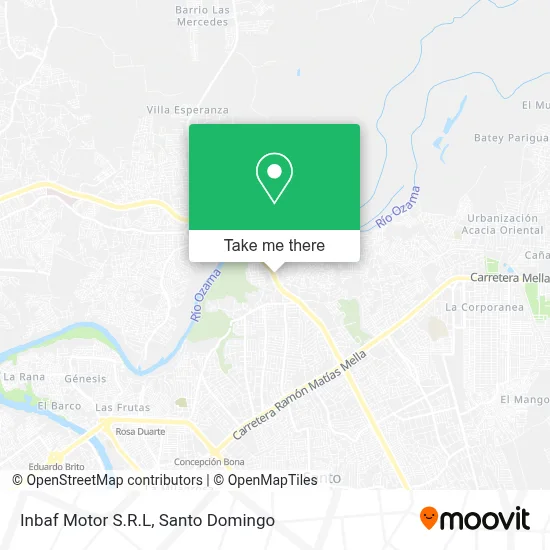 Inbaf Motor S.R.L map