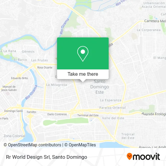 Rr World Design Srl map