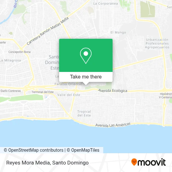 Reyes Mora Media map