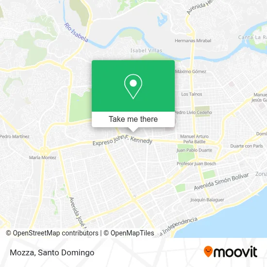 Mozza map