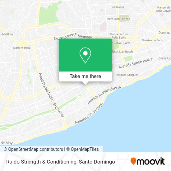 Raido Strength & Conditioning map