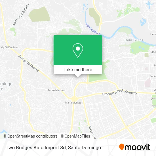 Two Bridges Auto Import Srl map