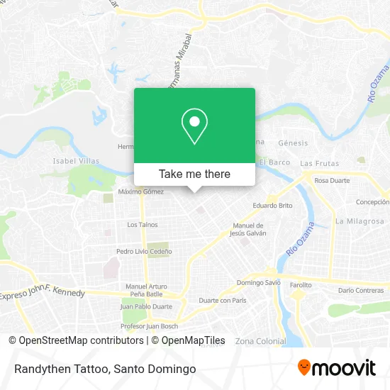 Randythen Tattoo map