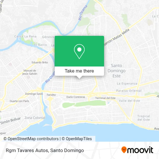 Rgm Tavares Autos map