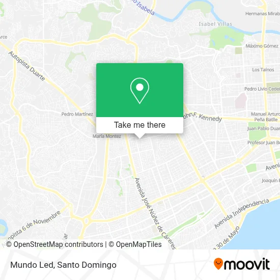 Mundo Led map