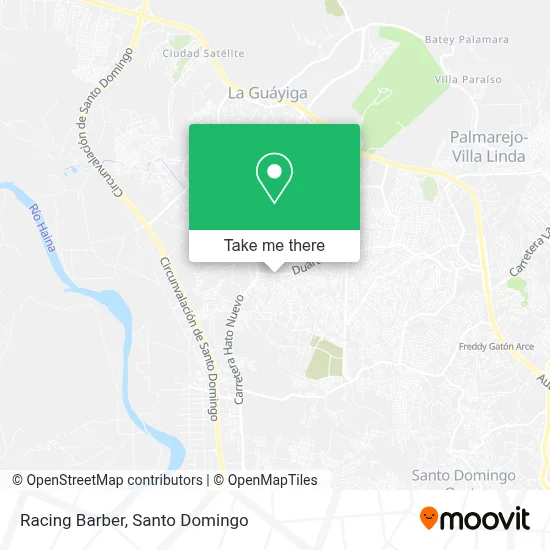 Racing Barber map