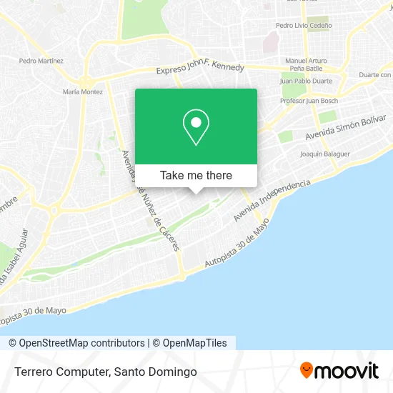 Terrero Computer map