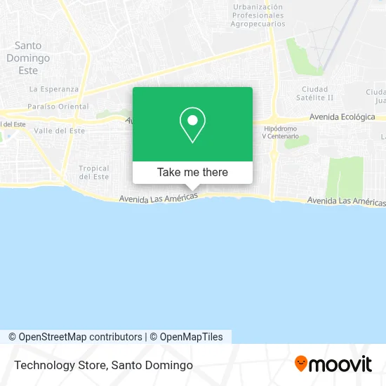 Technology Store map
