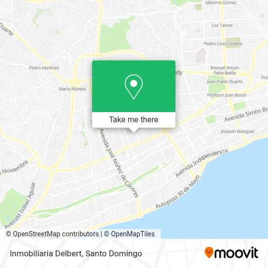Inmobiliaria Delbert map