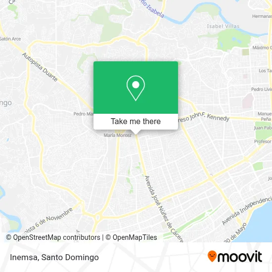 Inemsa map