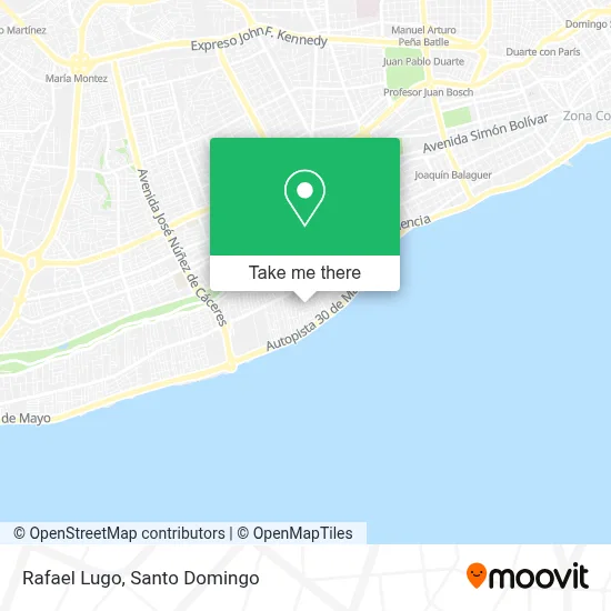 Rafael Lugo map