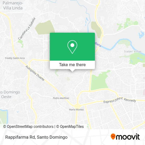 Rappifarma Rd map